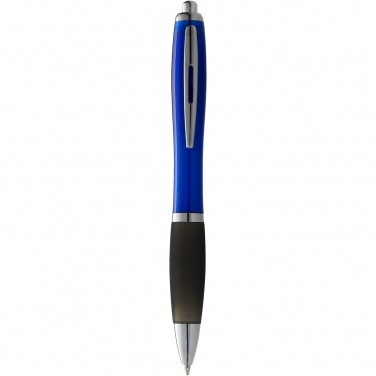 Logotrade promotional product image of: Nash ballpoint pen coloured barrel and black grip