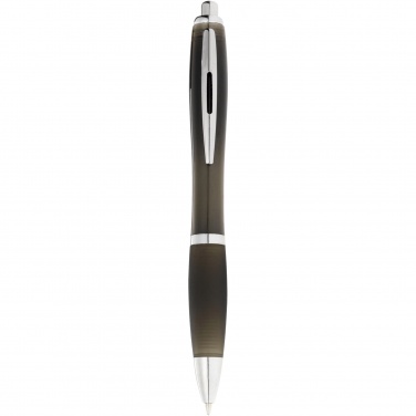 Logotrade advertising products photo of: Nash ballpoint pen coloured barrel and black grip