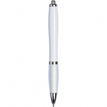 Logotrade promotional merchandise picture of: Nash ballpoint pen with coloured barrel and grip
