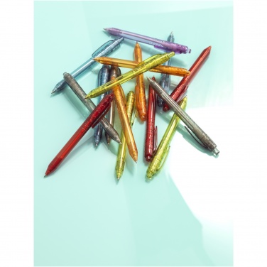 Logo trade promotional products image of: Vancouver recycled PET ballpoint pen