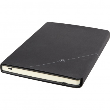 Logo trade promotional items image of: Theta A5 hard cover notebook