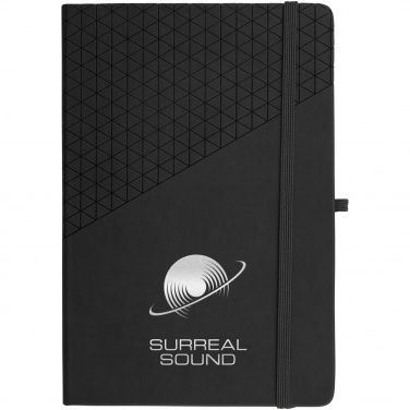 Logo trade promotional gift photo of: Theta A5 hard cover notebook