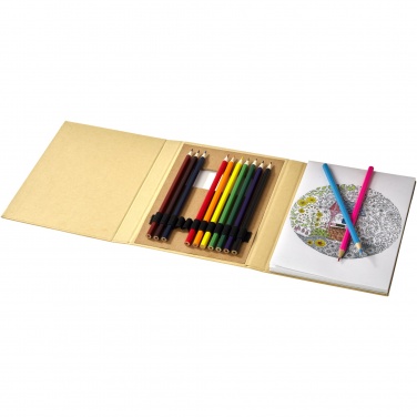 Logotrade corporate gifts photo of: Pablo colouring set with drawing paper