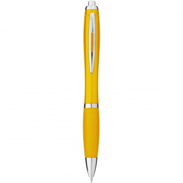 Logotrade advertising product picture of: Nash ballpoint pen coloured barrel and grip