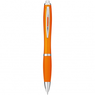 Logotrade corporate gift image of: Nash ballpoint pen coloured barrel and grip