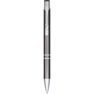 Logotrade promotional product picture of: Moneta anodized aluminium click ballpoint pen