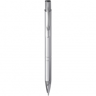 Logo trade business gift photo of: Moneta anodized aluminium click ballpoint pen