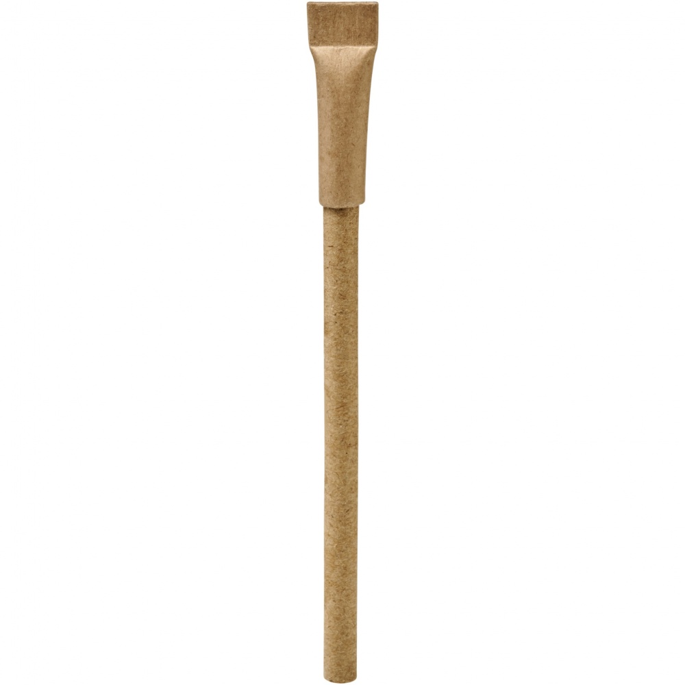 Logo trade promotional giveaways image of: Asilah recycled paper ballpoint pen