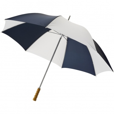 Logo trade promotional items image of: Karl 30" golf umbrella with wooden handle