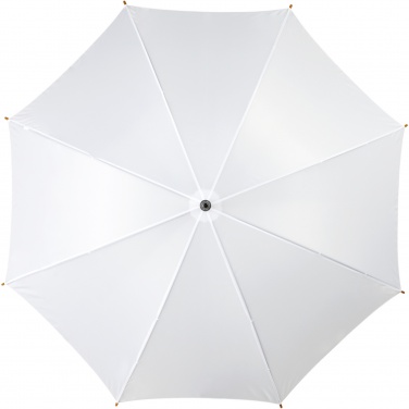 Logotrade promotional product image of: Kyle 23" auto open umbrella wooden shaft and handle