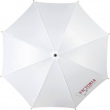 Logotrade promotional giveaway image of: Kyle 23" auto open umbrella wooden shaft and handle