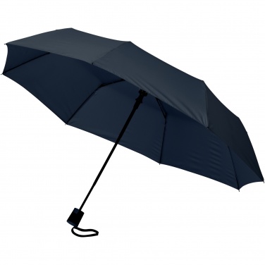 Logo trade promotional merchandise image of: Wali 21" foldable auto open umbrella
