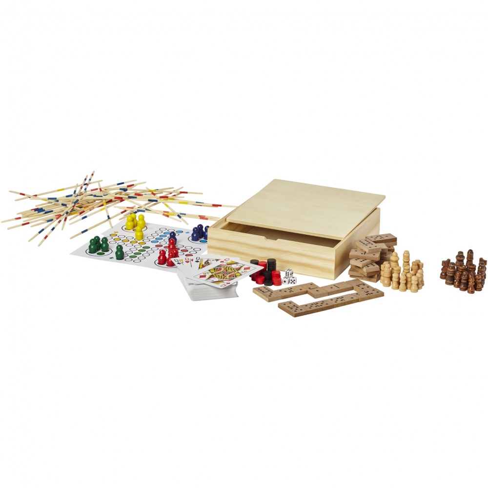 Logo trade corporate gifts image of: Monte-carlo multi board game set