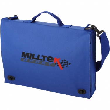 Logo trade corporate gifts picture of: Santa Fe 2-buckle closure conference bag 6L