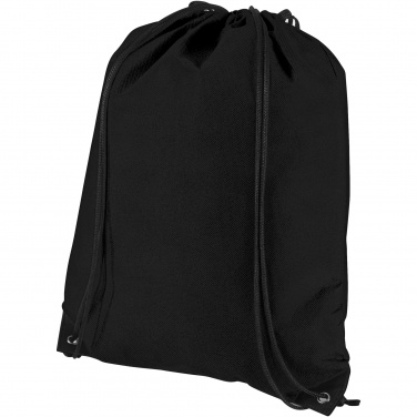 Logotrade promotional gift image of: Evergreen non-woven drawstring bag 5L
