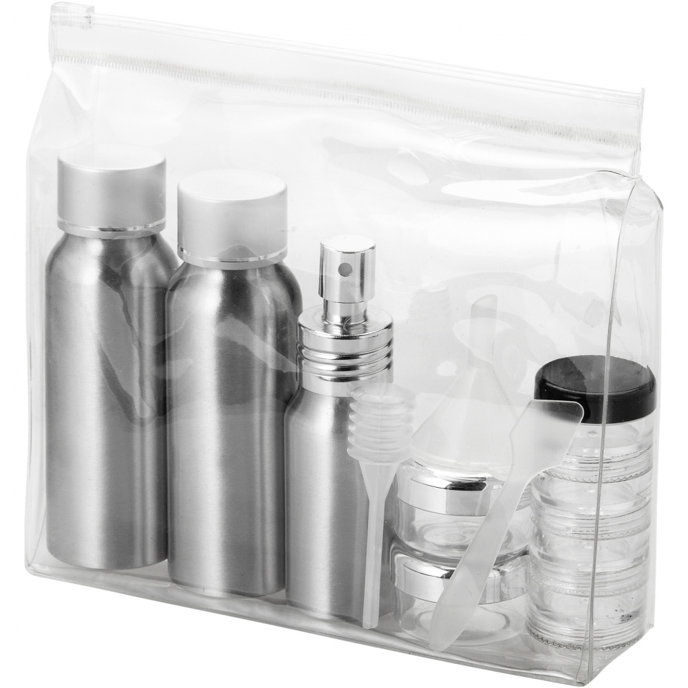 Logo trade promotional products image of: Frankfurt airline approved travel bottle set