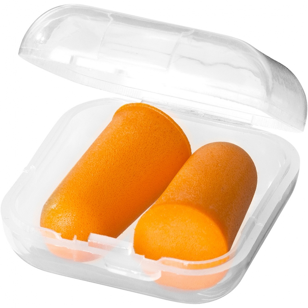 Logo trade corporate gift photo of: Serenity earplugs with travel case