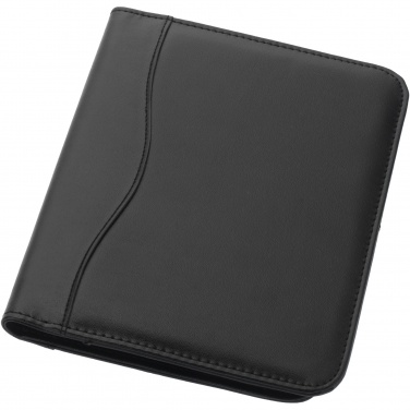 Logo trade business gifts image of: Ebony A5 portfolio