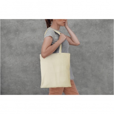 Logo trade promotional giveaways picture of: Peru 180 g/m² cotton tote bag 7L