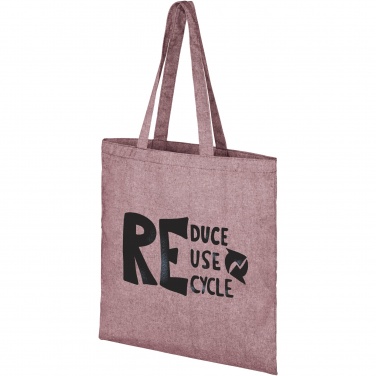 Logo trade promotional gift photo of: Pheebs 150 g/m² recycled tote bag 7L