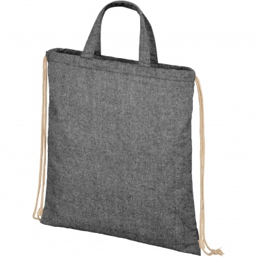 Logotrade promotional giveaway image of: Pheebs 210 g/m² recycled drawstring bag 6L