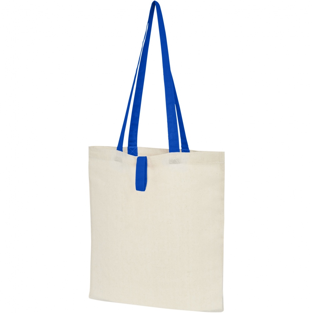 Logotrade corporate gift image of: Nevada 100 g/m² cotton foldable tote bag 7L