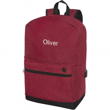 Logo trade corporate gift photo of: Hoss 15.6" business laptop backpack 16L