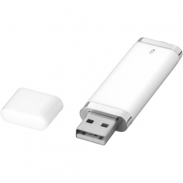 Logo trade promotional giveaway photo of: Flat 4GB USB flash drive