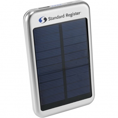 Logo trade advertising product photo of: Bask 4000 mAh solar power bank