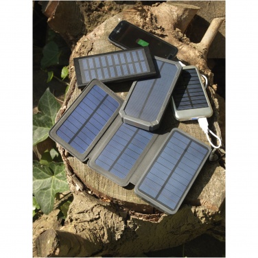 Logo trade corporate gifts image of: Stellar 8000 mAh solar power bank