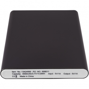 Logo trade corporate gifts picture of: Pep 4000 mAh power bank