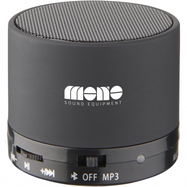 Logotrade business gift image of: Duck cylinder Bluetooth® speaker with rubber finish