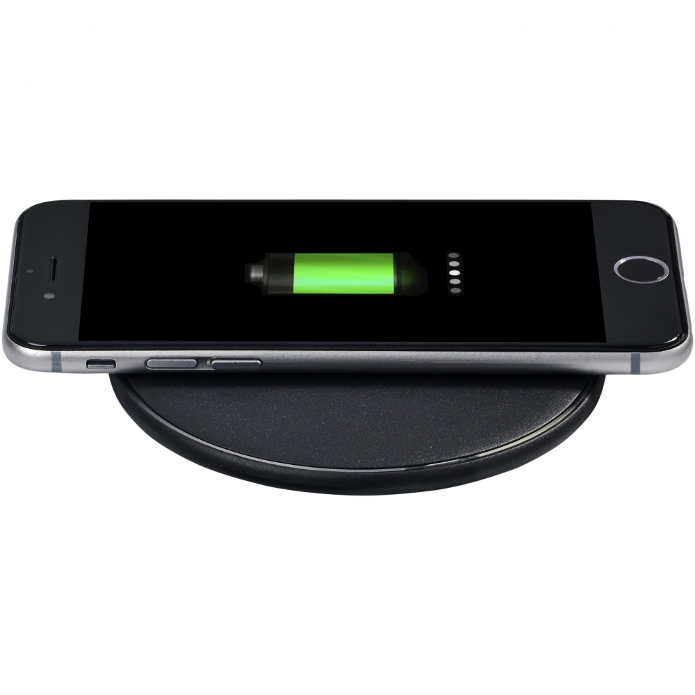 Logo trade promotional gifts picture of: Lean 5W wireless charging pad