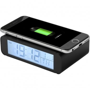 Logotrade advertising product picture of: Seconds 5W wireless charging clock