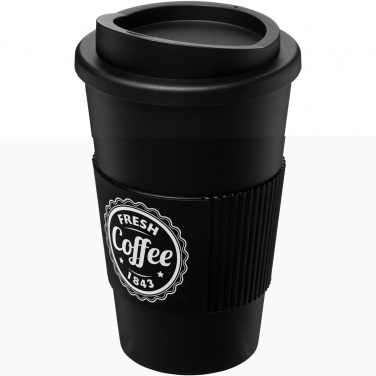 Logotrade promotional giveaways photo of: Americano® 350 ml insulated tumbler with grip