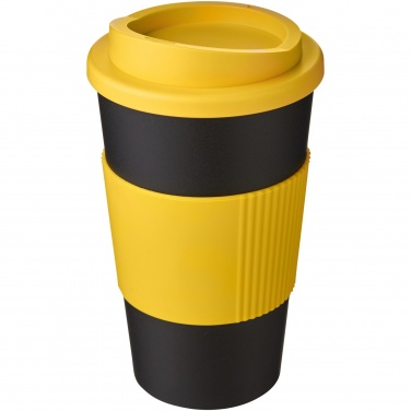 Logo trade advertising products image of: Americano® 350 ml insulated tumbler with grip