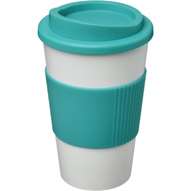 Logotrade promotional gift picture of: Americano® 350 ml insulated tumbler with grip