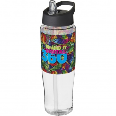 Logo trade promotional gifts picture of: H2O Active® Tempo 700 ml spout lid sport bottle