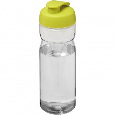 Logo trade corporate gifts image of: H2O Active® Base 650 ml flip lid sport bottle