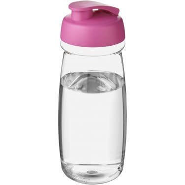 Logo trade promotional merchandise picture of: H2O Active® Pulse 600 ml flip lid sport bottle