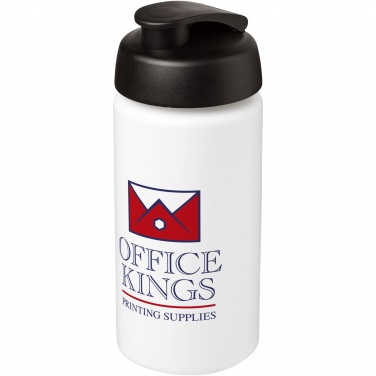 Logotrade advertising product image of: Baseline® Plus grip 500 ml flip lid sport bottle