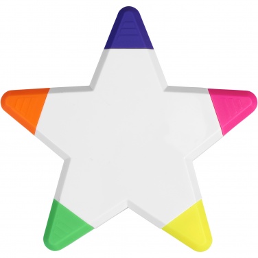 Logo trade promotional merchandise image of: Solvig star highlighter