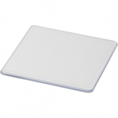 Logo trade promotional gifts image of: Renzo square plastic coaster