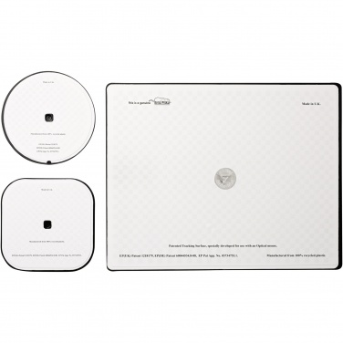 Logo trade promotional items image of: Brite-Mat® mouse mat and coaster set combo 1