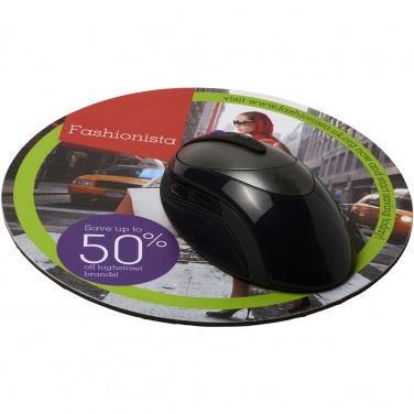 Logotrade business gift image of: Q-Mat® round mouse mat