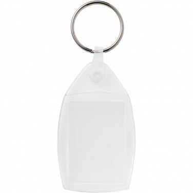 Logo trade promotional items picture of: Lita P6 keychain with plastic clip