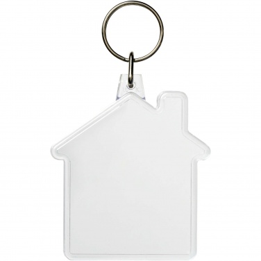 Logotrade promotional gifts photo of: Combo house-shaped keychain