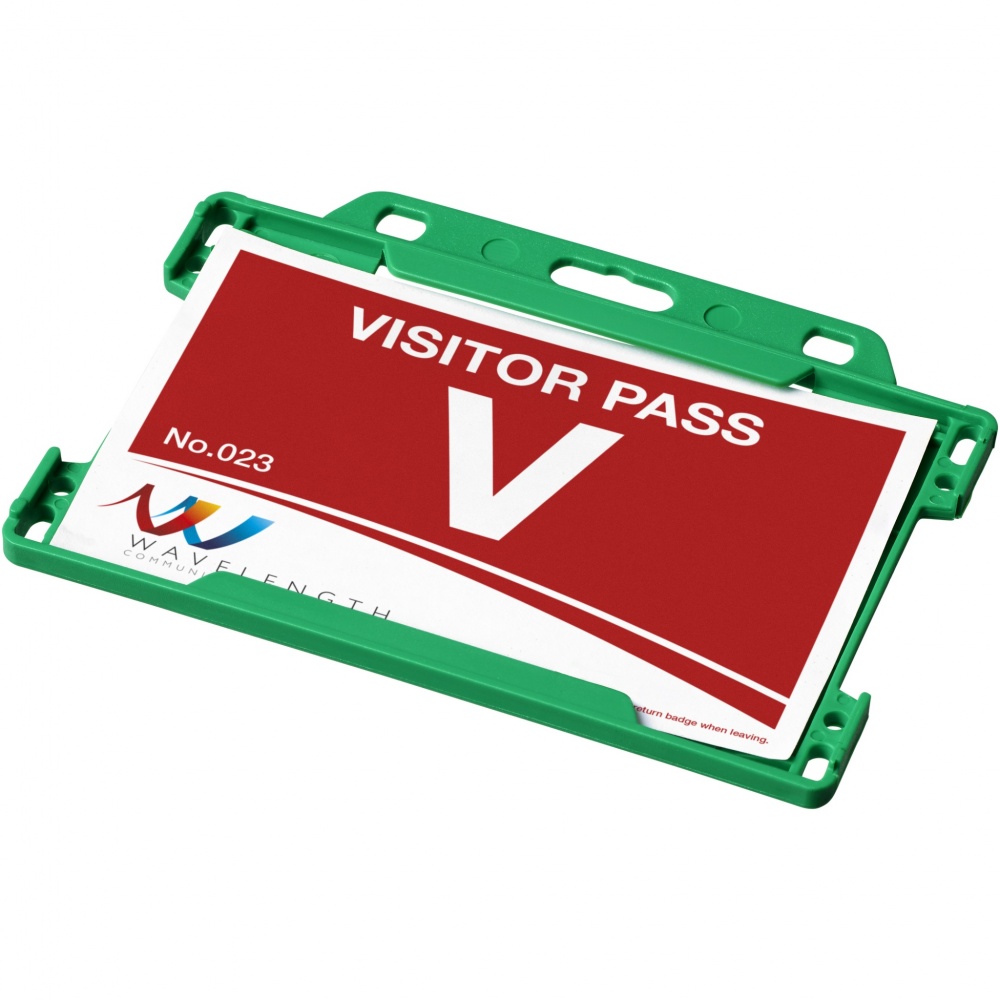 Logo trade promotional merchandise picture of: Vega plastic card holder