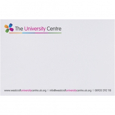 Logo trade promotional items picture of: Sticky-Mate® sticky notes 150x100mm