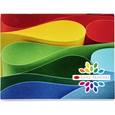 Logotrade promotional merchandise image of: Sticky-Mate® A7 soft cover sticky notes 100x75mm